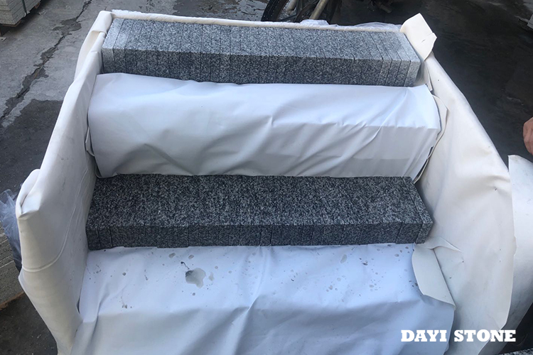 Paving Light Grey Granite Stone G603ZP Top flamed others sawn - Dayi Stone Paving Light Grey Granite Stone G603ZP Top flamed others sawn - Dayi Stone